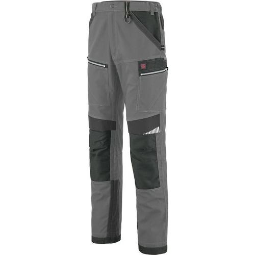 Pantaloni da lavoro Spanner grigio/nero T5,