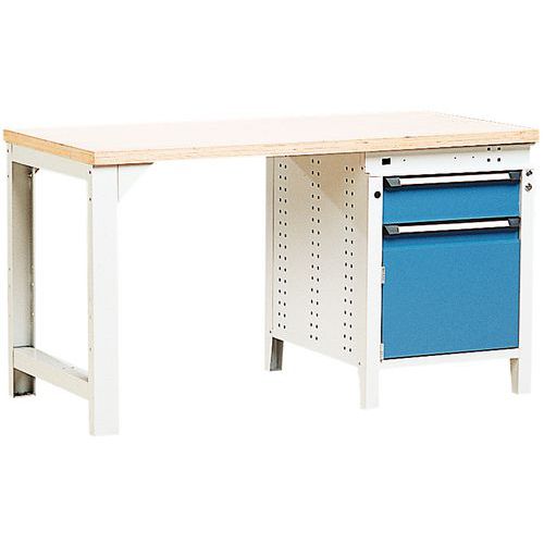 Banco L=1520Mm 1 Cassetti + 1 Anta + Piano Multistrato,