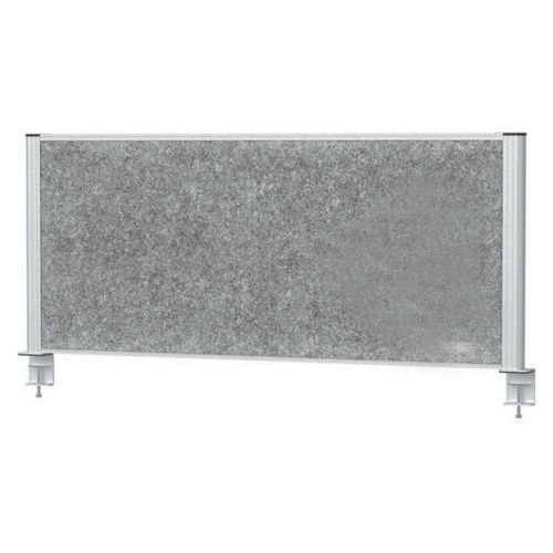Separatore scrivania fonoassorb Connecto 120x50 grigio-MAUL,