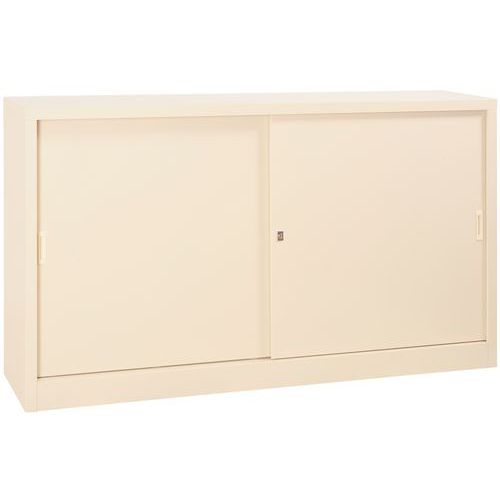 armadio porta scorrevole largh. 160 x alt. 105 beige,