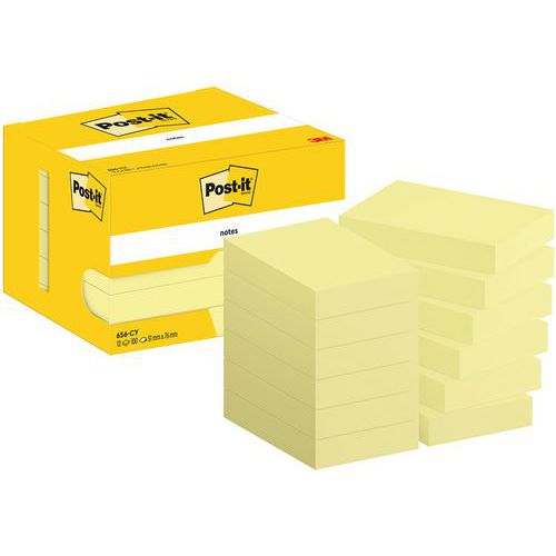 Post-it® 51 x 76 mm, 12 blocchetti giallo - Post-it®,
