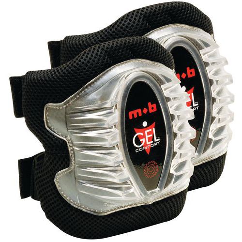 Coppia di ginocchiere comfort in gel,