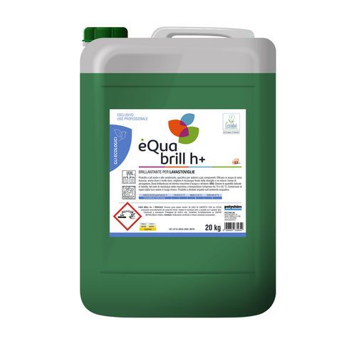 Detergente per lavastoviglie EQUA BRILL H+ 20 Kg,