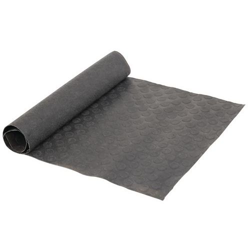 tappeto gomma striata per Larg.:99 cm armadi,