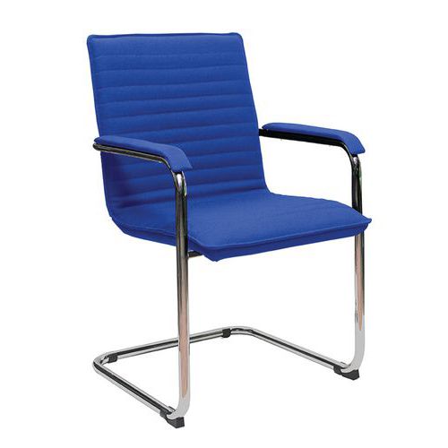 Sedia collett. Cyndy ECO blu,