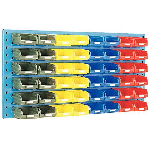 Pannello A Muro Contenitore Blu/ Ncolcap:12/Gi,