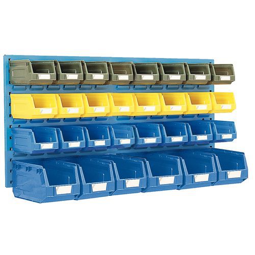 Pannello A Muro Contenitore Blu/3 Ncolcap:8/Blu,