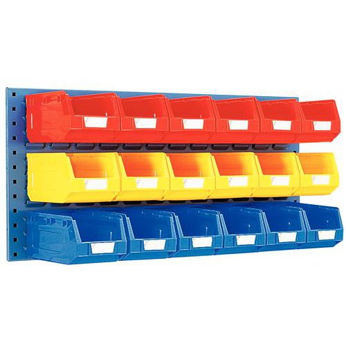 Pannello A Muro Contenitore /Blu/3 Ncolcap:6/giall,