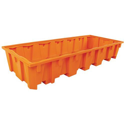 Vasca di raccolta - 1650 L - Manutan / Senza griglia,