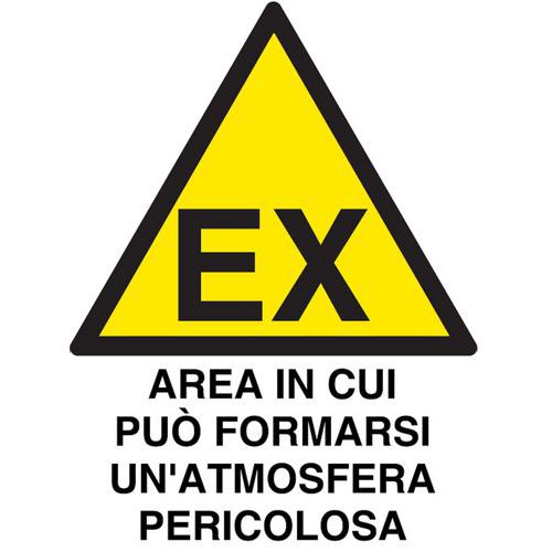 Cartello Aut 036 alluminio,