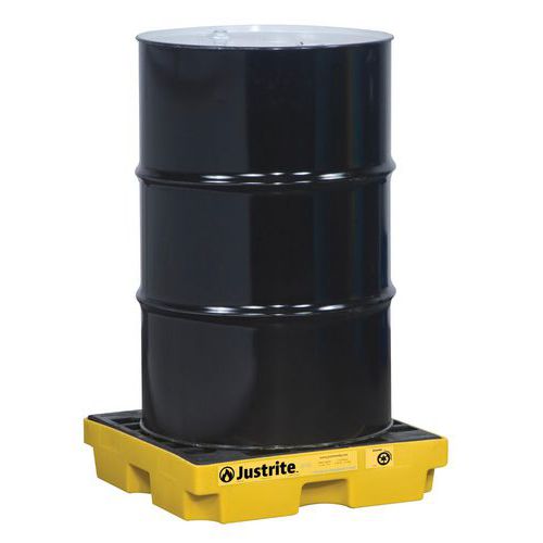 Piattaforma di ritenzione EcoPolyBlend™ 45L giallo-Justrite,