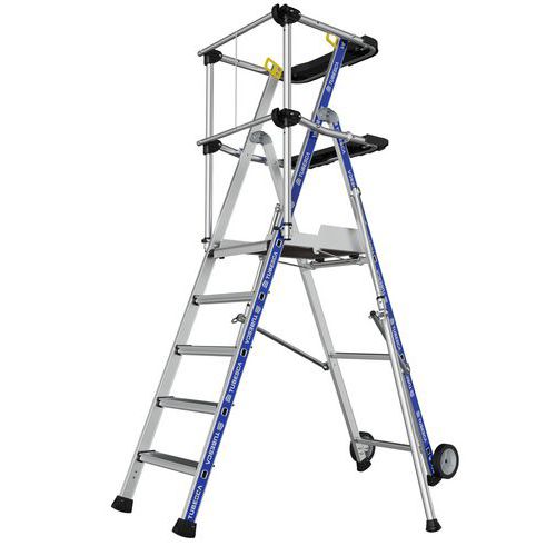 Piattaforma di lavoro Sherpamatic - 5 gradini,