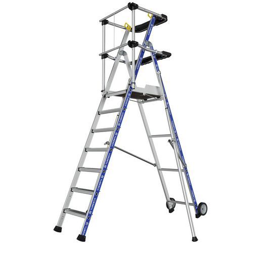 Piattaforma di lavoro Sherpamatic - 7 gradini,