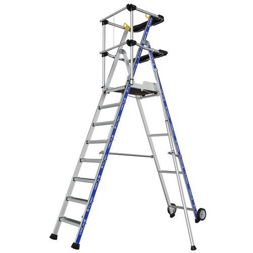 Piattaforma di lavoro Sherpamatic - 8 gradini,