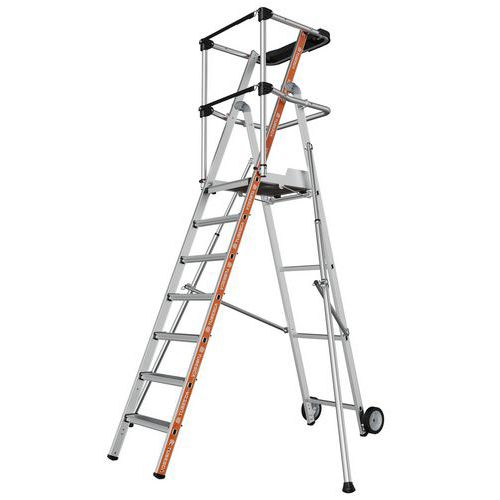 Piattaforma di lavoro Raptor - 7 gradini,