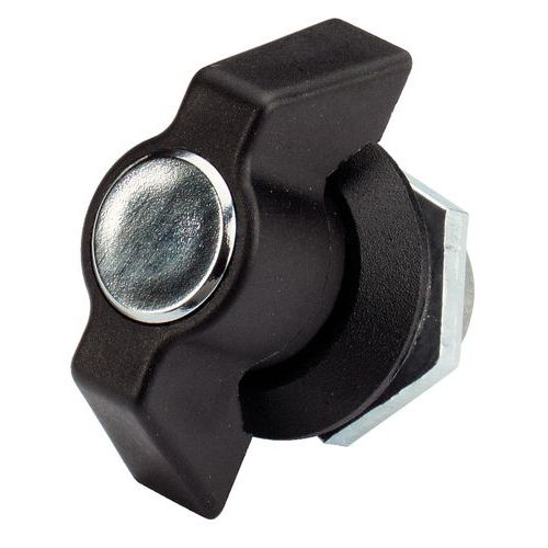 Bottone Farfalla Poliammide Senza Camma Con Cilindro,