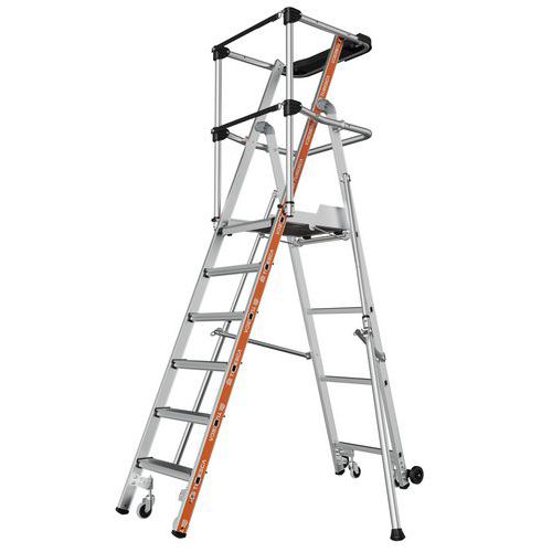 Piattaforma mobile Veloce - 6 gradini,