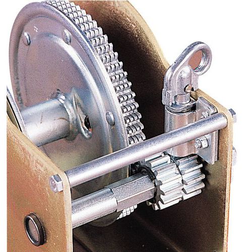 Argano di alaggio Portata: 470 Piastra l.: 200,