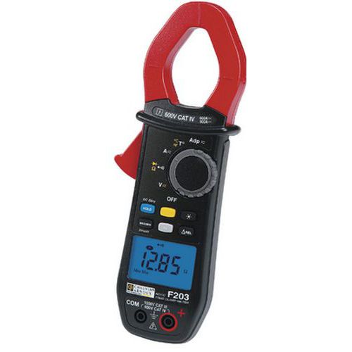 Pinza amperometrica TRMS CA/CC F203,