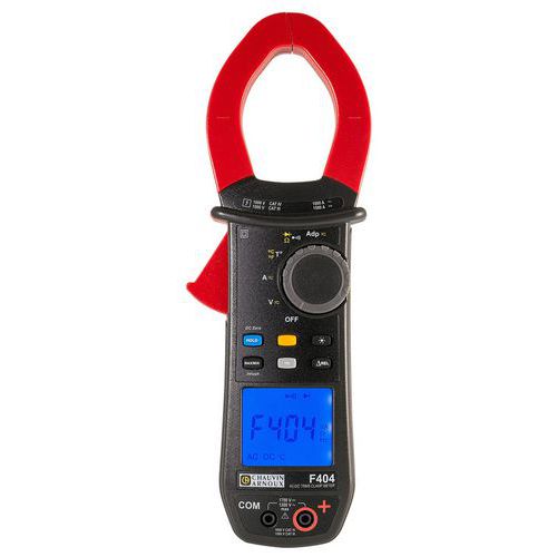 Pinza amperometrica TRMS CA/CC F404,