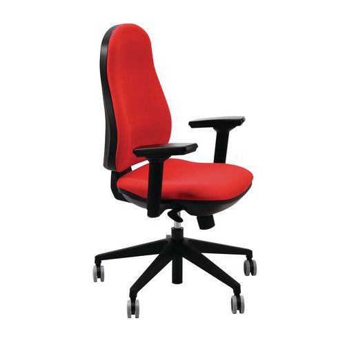 Sedia Ariel girev FILILUCErosso synchro4blocchi Bracc opz.,