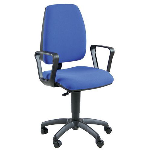 Sedia JupiterneroFILILUCEcon braccbase nera,