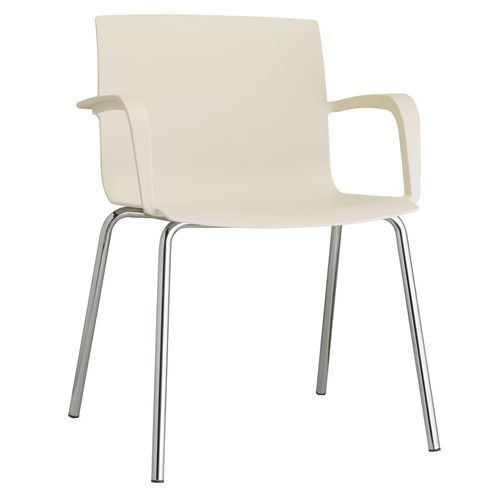 Sedia MELISSA PPL bianco,