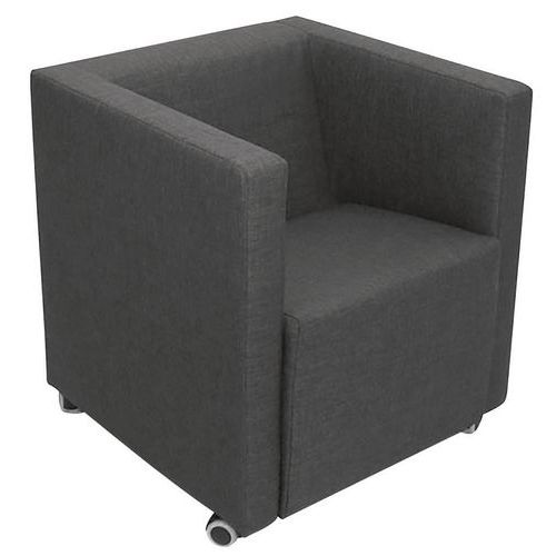 Divano Club TARGET NO FLAME nero 1 posto,