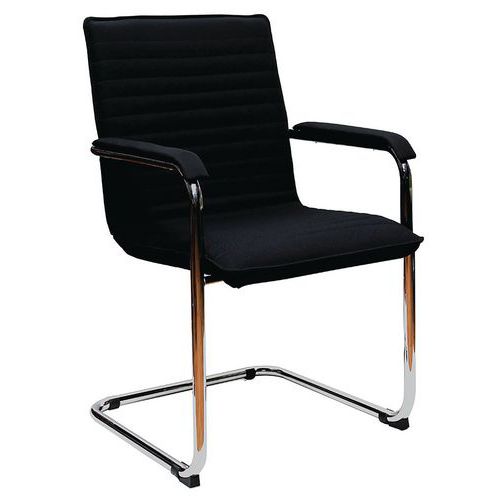 Sedia collett. Cyndy ECO nero,