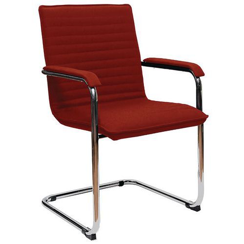 Sedia collett. Cyndy ECO rosso,