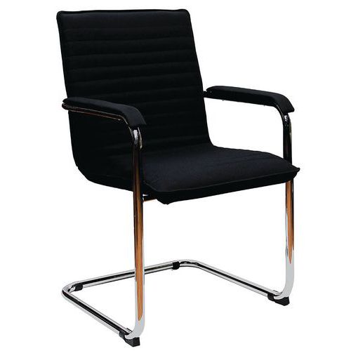 Sedia collett. Cyndy TARGET NO FLAME nero,