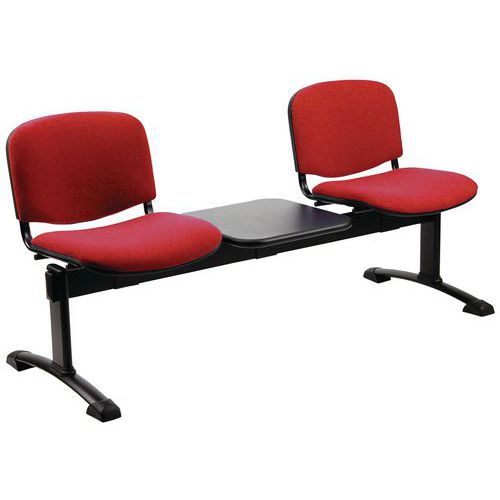 Panca collettività Dado fili di luce rosso  2 posti,