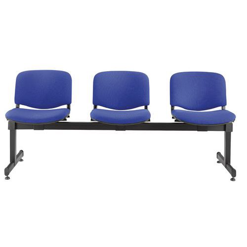 Panca collettività Dado TARGET NO FLAME blu 3 posti,