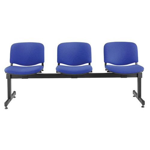 Panca collettività Dado ECO blu 3 posti,