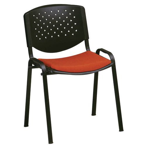 Sedia Dado FILI DI LUCE schienale forato,