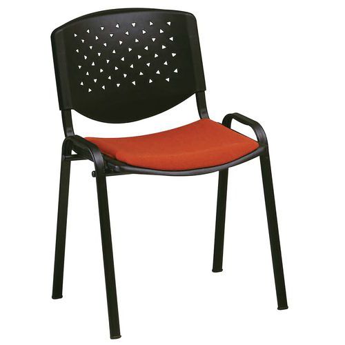 Sedia Dado IGNIFUGO schienale forato,