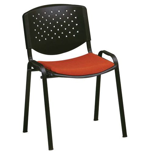 Sedia Dado TARGET NO FLAME schienale forato,