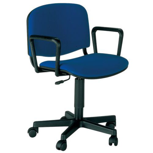 Sedia girevole Dado  TARGET NO FLAME blu,