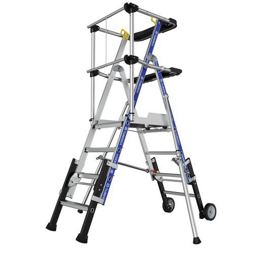 Piattaforma Sherpascopic regolabile - 3-4 gradini,