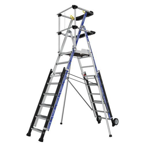 Piattaforma Sherpascopic regolabile - 8-11 gradini,