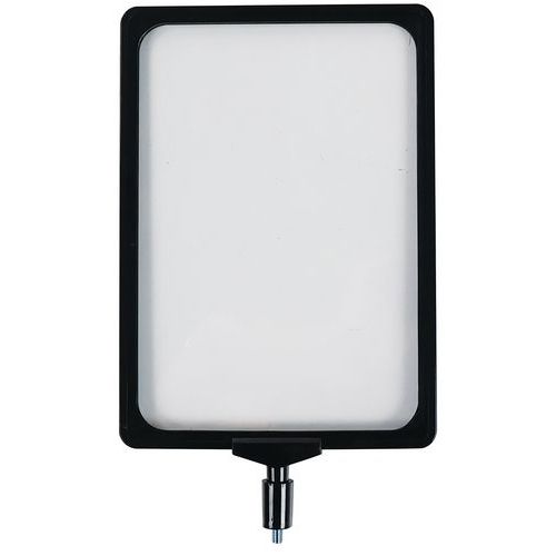 Pannello portamanifesti A4 Nero,