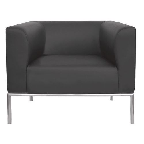 Divano Diwa 1 posto ECO LEATHER grigio,