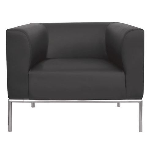 Divano Diwa 1 posto PELLE grigio,