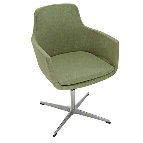 Sedia collettività ERA rivestimento IGNIFUGO girevole,