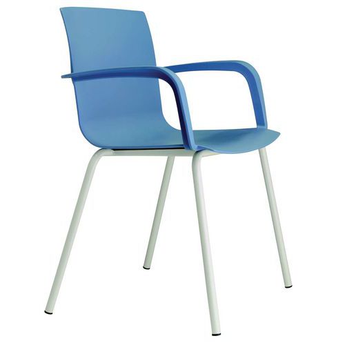 Sedia MELISSA PPL celeste,