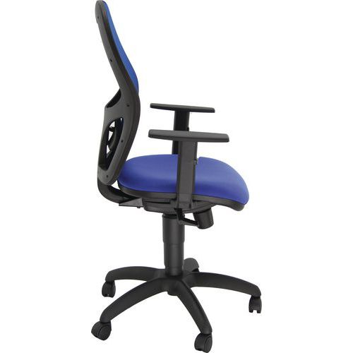 Sedia Hubble TARGET NO FLAMEbluno bracc prof. 63cm,