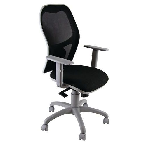 Sedia Grafix girevole nero tgt no flame no braccioli,