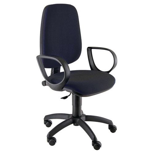 Sedia  LEDA TARGET NO FLAME nero no bracc,