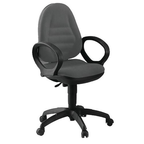 Sedia METIS FILI DI LUCE grigio antracite bracc.opzionali,