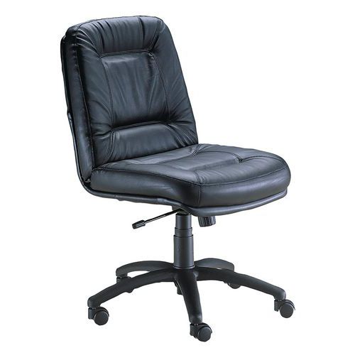 Sedia  PICTOR ECO LEATHER nero bassa,